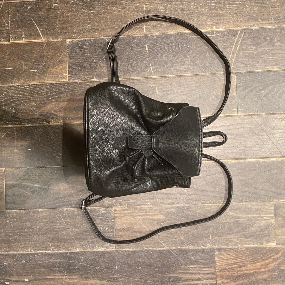 UO vegan leather mini backpack
